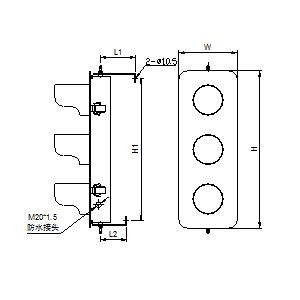 工業(yè)交通信號(hào)燈